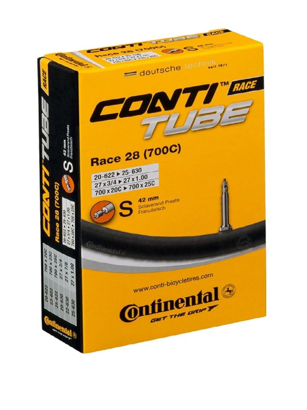 Continental Race 28" 700x20-25c Inner Tubes